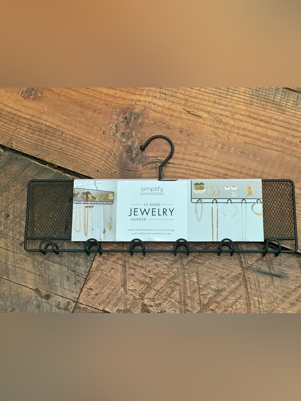 12 Hook Jewelry Hanger